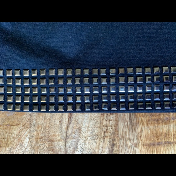 Sold…MICHAEL KORS Black Studded Skirt - Picture 3 of 4